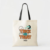 Halloween Trick or treat Ghost Tas Kinder Snoep Ba (Voorkant)