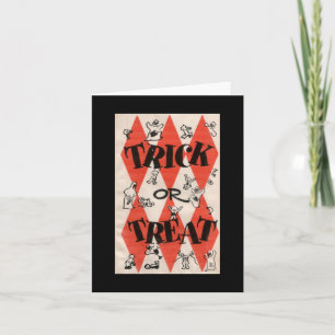 Halloween Trick or treat Ghosts Kaart