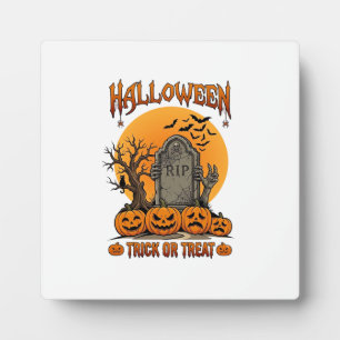Halloween Trick Or Treat Grafsteen Zombie Handen P Fotoplaat