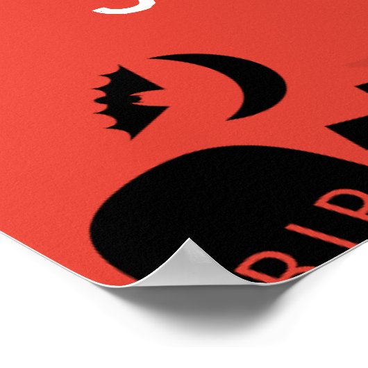  Halloween Trick or treat Halloween Party Poster (Hoek)