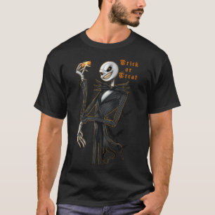 Halloween Trick or Treat Jack -breedte-2000px T-shirt