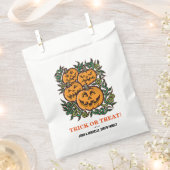 Halloween Trick or treat Jack O' Lantern Bedankzakje (Geknipt)