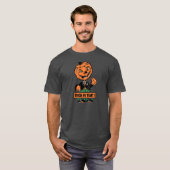 Halloween Trick or treat Jack O'Lantern uit de jar T-shirt (Voorkant volledig)