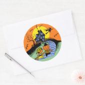 Halloween Trick or treat Kinder Sticker (Envelop)