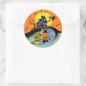 Halloween Trick or treat Kinder Sticker (Tas)