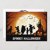 Halloween Trick or treat Kinderen (Voorkant / Achterkant)