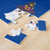 HALLOWEEN "TRICK OR TREAT KINDEREN GEPUBLICEERD LEGPUZZEL (Zijkant)