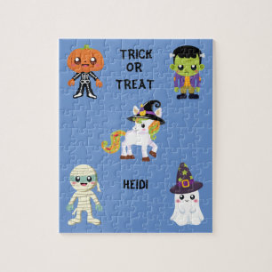 HALLOWEEN "TRICK OR TREAT KINDEREN GEPUBLICEERD LEGPUZZEL