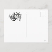 Halloween trick or treat kinderen Vakantie Briefka Feestdagenkaart (Achterkant)