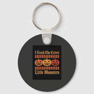 Halloween Trick Or Treat Kleine Monsters Pompoen D Sleutelhanger