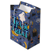 Halloween Trick or treat Medium Cadeauzakje (Voorkant Gekanteld)