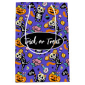 Halloween Trick or treat Medium Cadeauzakje (Voorkant)