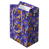 Halloween Trick or treat Medium Cadeauzakje (Achterkant Gekanteld)