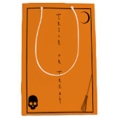 Halloween Trick or treat Medium Cadeauzakje (Voorkant)