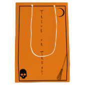 Halloween Trick or treat Medium Cadeauzakje (Achterkant)