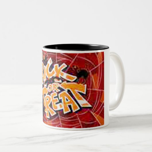 Halloween Trick or treat Mok (Voorkant rechts)