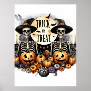 Halloween Trick or Treat Muurposter Poster