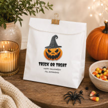 Halloween Trick or Treat – Op maat gemaakte Jack-o