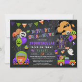 Halloween Trick or treat Parade Kaart (Voorkant)