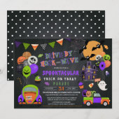 Halloween Trick or treat Parade Kaart (Voorkant / Achterkant)