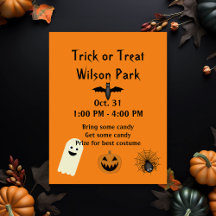 Halloween Trick or treat Party