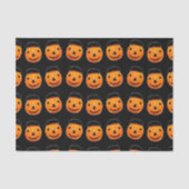 Halloween Trick or Treat Pompoenen Tissuepapier (Voorkant)