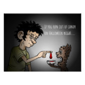 Halloween Trick or treat Poster (Voorkant)