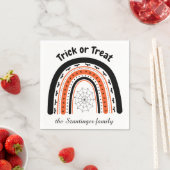 Halloween trick or treat regenboogvleermuizen gepe servet (Insitu)