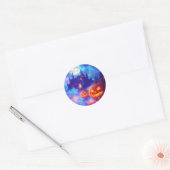Halloween Trick or treat Ronde Sticker (Envelop)