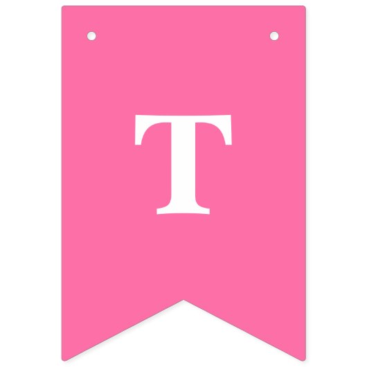 Halloween TRICK OR TREAT roze pompoenen en spinnen Vlaggetjes (Tweede vlag)