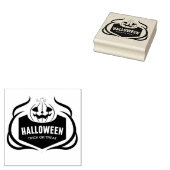 Halloween Trick or Treat Rubberstempel (Gestempeld)
