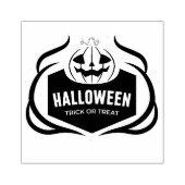 Halloween Trick or Treat Rubberstempel (Afrduk)