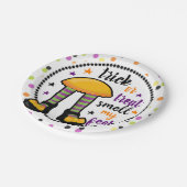 Halloween Trick or treat Ruik Mijn Feet Party Papieren Bordje (Gekanteld)