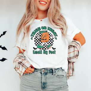 Halloween Trick or treat Ruik mijn voeten T-shirt