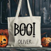 Halloween Trick or treat Schattige Boo Tote Bag