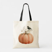Halloween Trick or treat schouder Canvas tas (Achterkant)