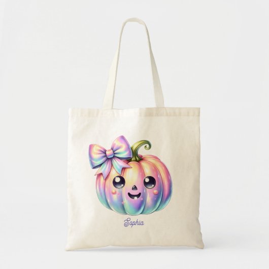 Halloween Trick or treat schouder Canvas tas (Voorkant)