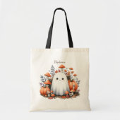 Halloween Trick or treat schouder Canvas tas (Voorkant)