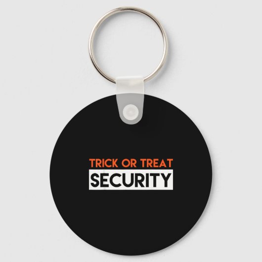 Halloween Trick Or Treat Security -y Big Brother,  Sleutelhanger (Voorkant)