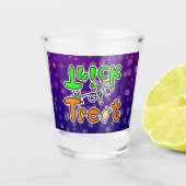 Halloween Trick or treat Shot Glas (Voorkant)