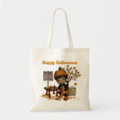 Halloween Trick or treat Snoep Bag Tote Bag (Voorkant)