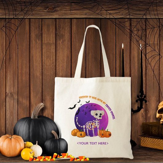 Halloween Trick or treat Snoep Canvas tas