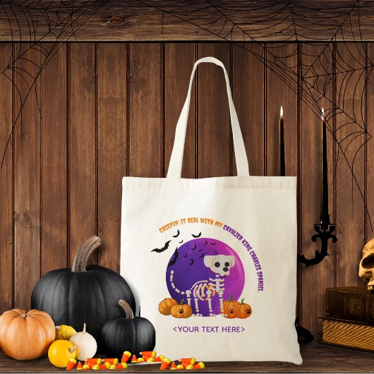 Halloween Trick or treat Snoep Canvas tas
