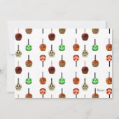 Halloween Trick or treat Snoep Kaart (Achterkant)