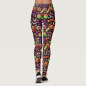 Halloween Trick or treat Snoep Leggings (Achterkant)