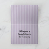 Halloween Trick or treat Snoep Schattige grillig Kaart (Binnen)