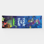 Halloween - Trick or treat Spandoek (Horizontaal)
