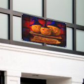 Halloween Trick or Treat Spandoek (Buitenkant Gebouw)