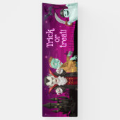 Halloween - Trick or treat Spandoek (Verticaal)