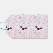 Halloween Trick or treat spooky eye Gift Labels Cadeaulabel (Achterkant Horizontaal)